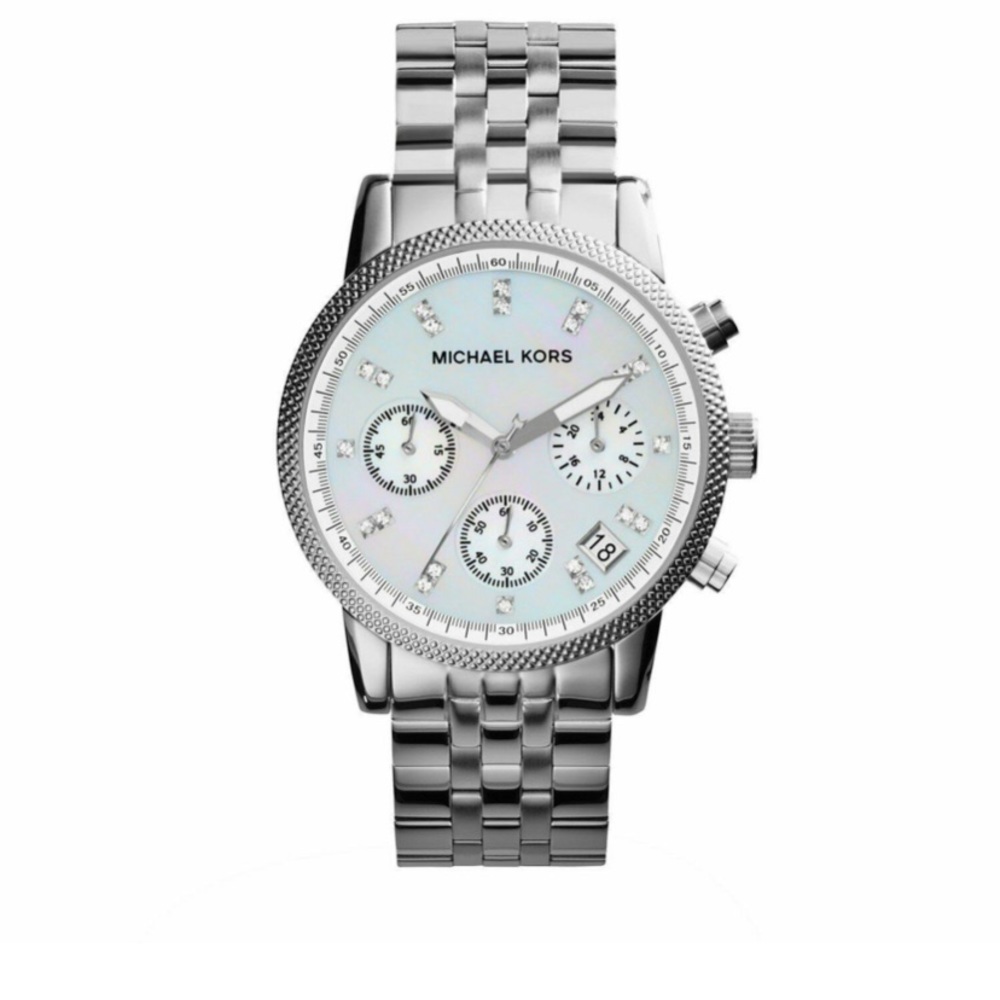 Michael Kors Ritz Silver Tone Watch MK5020